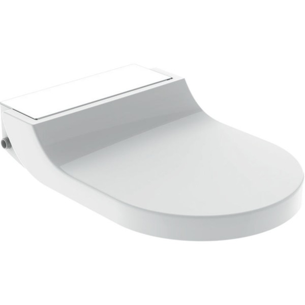 Shower toilet seat soft closing, color: White Shower-toilet seats