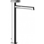 Wash basin tap Deck-mounted for free-standing washbasin material: Brass mixer With pop-up waste set, color: Chrome surface: Glossy Deck-mounted