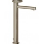 Wash basin tap Deck-mounted for free-standing washbasin material: Brass mixer With pop-up waste set, color: Chrome surface: Brushed Deck-mounted Wash basin tap Deck-mounted for free-standing washbasin material: Brass mixer With pop-up waste set, color: Chrome surface: Brushed Deck-mounted