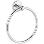 Towel ring closed material: Brass, color: Chrome surface: Glossy Towel rings Towel ring closed material: Brass, color: Chrome surface: Glossy Towel rings