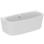 Bathtub Back to Wall 180x80x61 material: Acrylic surface: Glossy, color: White Bathtub Back to Wall 180x80x61 material: Acrylic surface: Glossy, color: White