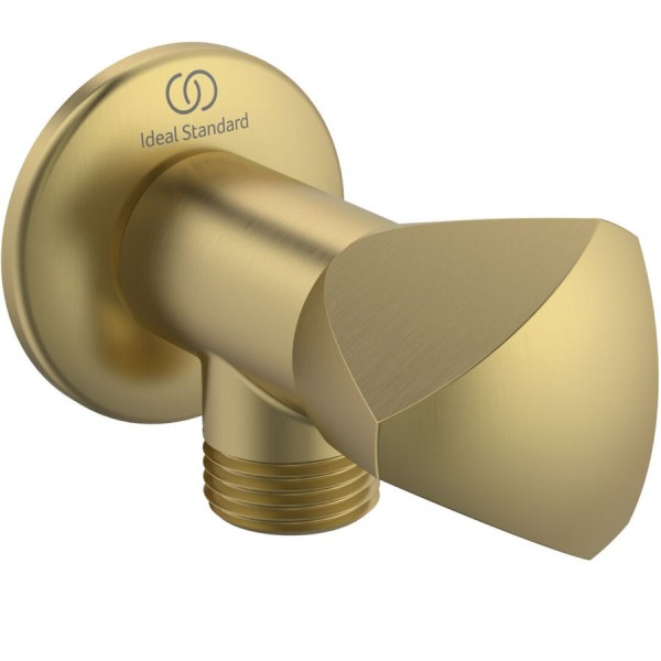 Διακόπτης G1/2”  Brushed Gold PVD από ορείχαλκο, χρώμα: Χρυσό επιφάνεια: Βουρτσισμένη Διακόπτες, Κάνουλες