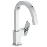 Wash basin tap Deck-mounted L size material: Brass mixer Without waste, color: Chrome surface: Glossy Deck-mounted Wash basin tap Deck-mounted L size material: Brass mixer Without waste, color: Chrome surface: Glossy Deck-mounted