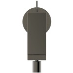 Μπαταρία μπιντέ Magnetic Grey από ορείχαλκο, χρώμα: Γκρι επιφάνεια: Βουρτσισμένη Επικαθήμενες Μπαταρία μπιντέ Magnetic Grey από ορείχαλκο, χρώμα: Γκρι επιφάνεια: Βουρτσισμένη Επικαθήμενες