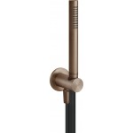 Shower head W/ hose, holder and outlet elbow 1 jet, color: Bronze surface: Brushed Hand showers Shower head W/ hose, holder and outlet elbow 1 jet, color: Bronze surface: Brushed Hand showers