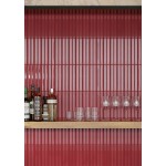 Border (listello) 6x24 Italy 1st choice surface: Glossy, hue: Red Tile Liners (Listello)-Decore