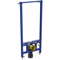 Πλαίσιο εντοιχισμένο  Υ119 x Π47,5 x Β10,7cm επίτοιχης λεκάνης, χρώμα: Μπλε Βάσεις