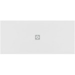 Shower tray Rectangular 200x90x3 material: Synthetic, color: White surface: Matt Rectangular