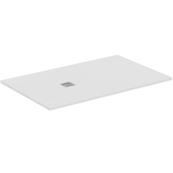 Shower tray Rectangular 160x100x3 material: Synthetic, color: White surface: Matt Shower tray Rectangular 160x100x3 material: Synthetic, color: White surface: Matt Rectangular