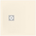 Shower tray Square 80x80x3 material: Synthetic Beach Sand, color: Beige surface: Matt Square