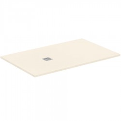 Shower tray Rectangular 160x100x3 material: Synthetic Beach Sand, color: Beige surface: Matt Rectangular