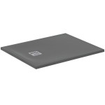 Shower tray Rectangular 100x80x3 material: Synthetic Concrete Grey, color: Dark Grey surface: Matt Rectangular Shower tray Rectangular 100x80x3 material: Synthetic Concrete Grey, color: Dark Grey surface: Matt Rectangular