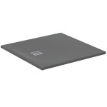 Ντουζιέρα τετράγωνη 100x100x3 από συνθετικό Concrete Grey, χρώμα: Γκρι Σκούρο επιφάνεια: Ματ Τετράγωνες Ντουζιέρα τετράγωνη 100x100x3 από συνθετικό Concrete Grey, χρώμα: Γκρι Σκούρο επιφάνεια: Ματ Τετράγωνες