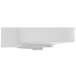 Νιπτήρας επίτοιχος 60x50x13,5 Silk White με 1 γούρνα με οπή στη μέση με υπερχείλιση από πορσελάνη, χρώμα: Λευκό επιφάνεια: Ματ Νιπτήρας επίτοιχος 60x50x13,5 Silk White με 1 γούρνα με οπή στη μέση με υπερχείλιση από πορσελάνη, χρώμα: Λευκό επιφάνεια: Ματ