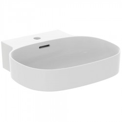 Washbasin Free standing 50x48x13,5 material: Porcelain With one hole With overflow, color: White surface: Matt Free standing