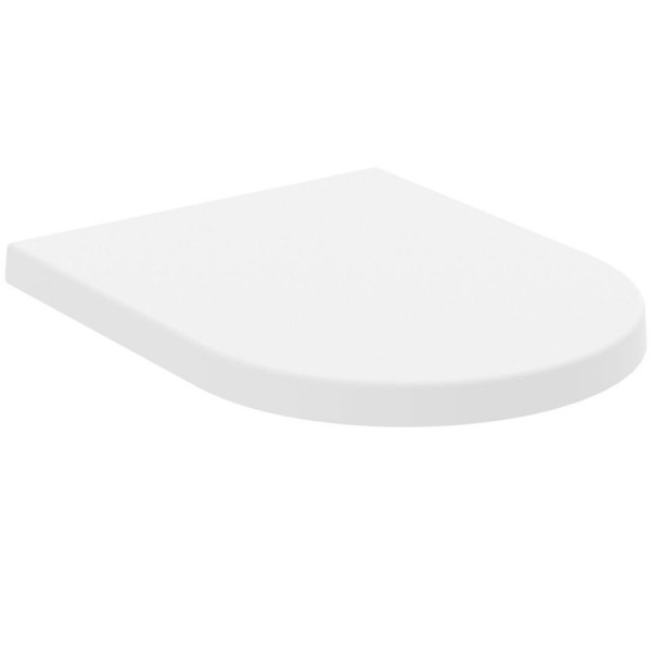 Toilet-seat, style: Wrapover, color: White Toilet seats & covers