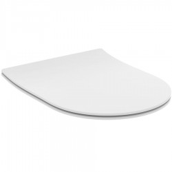 Toilet-seat soft closing, style: Sandwich Slim, color: White Toilet seats & covers