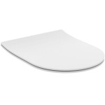 Κάλυμμα λεκάνης soft closing Sandwich Silk White (ματ) slim, χρώμα: Λευκό Καλύμματα