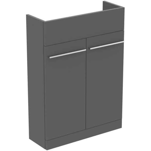 Furniture base without washbasin 60x20,9x83,5 material: Wood composite countertop, color: Grey Cabinets without wash basin Furniture base without washbasin 60x20,9x83,5 material: Wood composite countertop, color: Grey Cabinets without wash basin