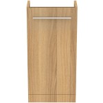 Furniture base without washbasin 35,4x20,2x73 material: Wood composite countertop, color: Wood Oak Cabinets without wash basin