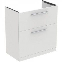Furniture base without washbasin 80x44x85,3 material: Wood composite countertop, color: White Cabinets without wash basin