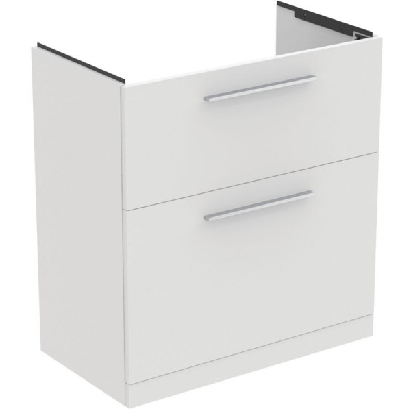 Furniture base without washbasin 80x44x85,3 material: Wood composite countertop, color: White Cabinets without wash basin