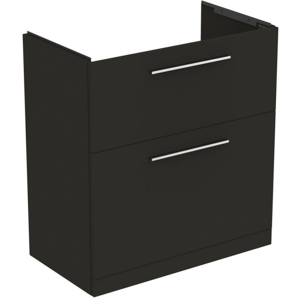 Furniture base without washbasin 80x44x85,3 material: Wood composite Carbon Grey Matt countertop, color: Dark Grey Cabinets without wash basin Furniture base without washbasin 80x44x85,3 material: Wood composite Carbon Grey Matt countertop, color: Dark Grey Cabinets without wash basin