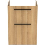 Furniture base without washbasin 60x44x85,3 material: Wood composite countertop, color: Wood Oak Cabinets without wash basin
