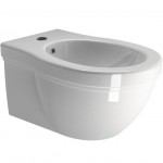 Bidet Wall-mounted, color: White surface: Glossy Bidet Wall-mounted, color: White surface: Glossy