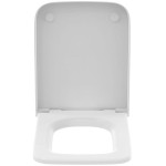 Toilet-seat, style: Wrapover, color: White Toilet seats & covers