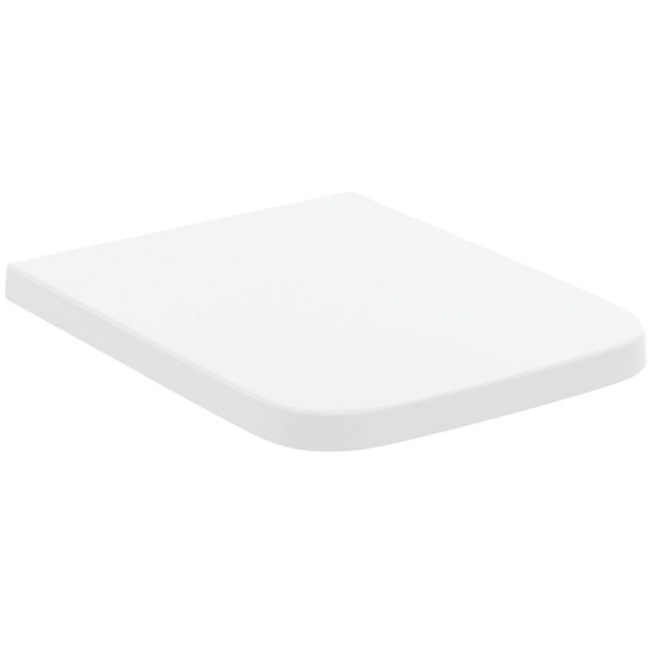 Toilet-seat, style: Wrapover, color: White Toilet seats & covers