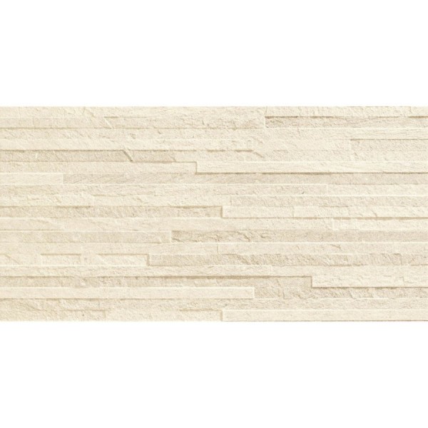 Border (listello) 29,8x59,8 Italy 1st choice Muretto rettificato surface: Srained - Textured, hue: Beige Tile Liners (Listello)-Decore