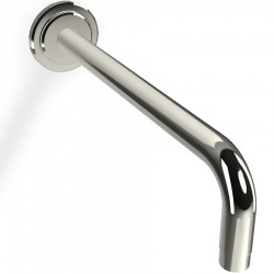Βραχίονας 30cm Nickel Lucido επίτοιχος τύπος από ορείχαλκο, χρώμα: Χρωμέ επιφάνεια: Γυαλιστερή