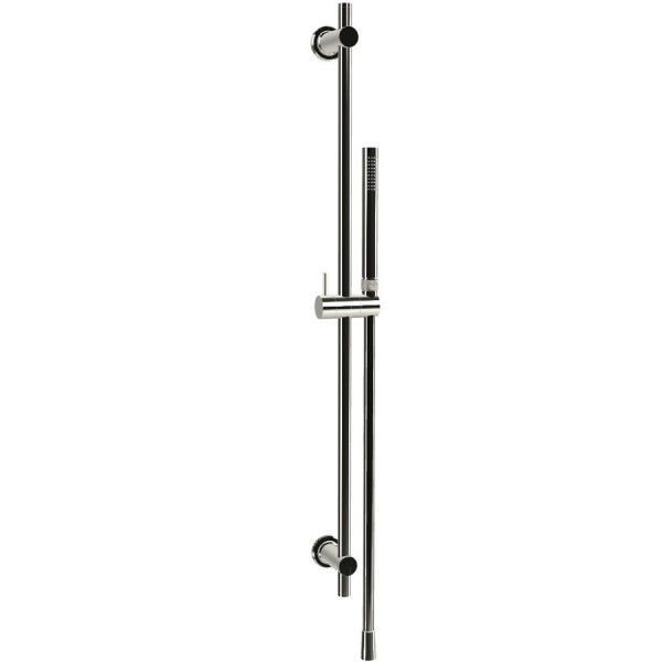 Βέργα ντους 76,4cm από ορείχαλκο 1,5m, Nickel lucido με τηλέφωνο & σπιράλ, χρώμα: Χρωμέ επιφάνεια: Γυαλιστερή Βέργες ντους Βέργα ντους 76,4cm από ορείχαλκο 1,5m, Nickel lucido με τηλέφωνο & σπιράλ, χρώμα: Χρωμέ επιφάνεια: Γυαλιστερή Βέργες ντους