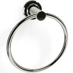 Towel ring closed material: Brass, color: Chrome surface: Glossy Towel rings Towel ring closed material: Brass, color: Chrome surface: Glossy Towel rings