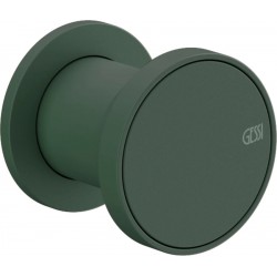 Shower tap Wall-mounted external part 1 hole 1 way material: Brass mixer without hand shower, hose and holder Matte Agave, color: Green surface: Matt Wall-mounted - external part