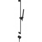 Βέργα ντους 80cm από ορείχαλκο 1,50m Matte Black με τηλέφωνο, σπιράλ & παροχή, χρώμα: Μαύρο επιφάνεια: Ματ Βέργες ντους Βέργα ντους 80cm από ορείχαλκο 1,50m Matte Black με τηλέφωνο, σπιράλ & παροχή, χρώμα: Μαύρο επιφάνεια: Ματ Βέργες ντους