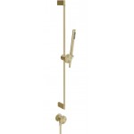 Βέργα ντους 80cm από ορείχαλκο 1,5m, Brass Brushed Pvd με τηλέφωνο, σπιράλ & παροχή, χρώμα: Χρυσό επιφάνεια: Βουρτσισμένη Βέργες ντους Βέργα ντους 80cm από ορείχαλκο 1,5m, Brass Brushed Pvd με τηλέφωνο, σπιράλ & παροχή, χρώμα: Χρυσό επιφάνεια: Βουρτσισμένη