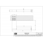 Paper holder no cover material: Brass Matte White, color: White surface: Matt Toilet paper holders