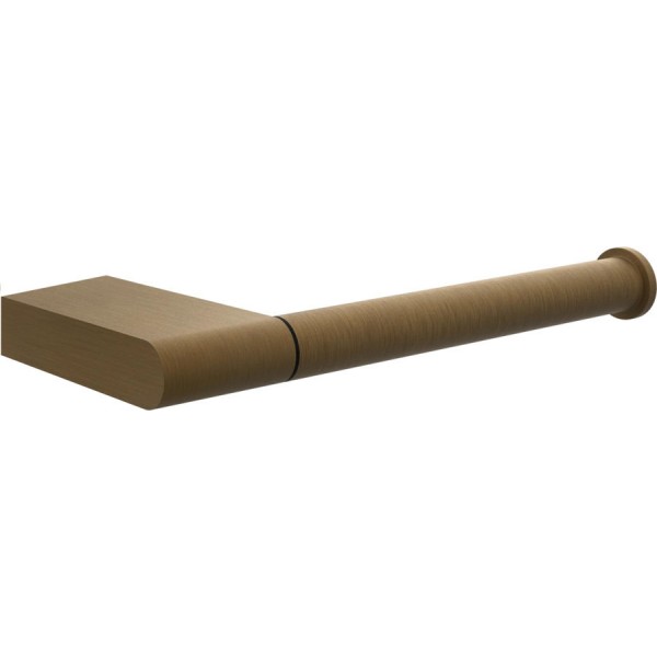 Paper holder no cover material: Brass Antique BRASS, color: Bronze surface: Brushed Toilet paper holders Paper holder no cover material: Brass Antique BRASS, color: Bronze surface: Brushed Toilet paper holders