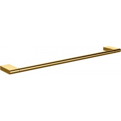 Πετσετοθήκη 45cm Gold PVD σταθερή από ορείχαλκο μονή, χρώμα: Χρυσό επιφάνεια: Γυαλιστερή Πετσετοθήκες