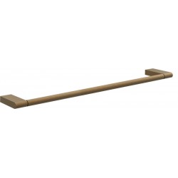 Πετσετοθήκη 45cm Antique Brass σταθερή από ορείχαλκο μονή, χρώμα: Μπρονζέ επιφάνεια: Βουρτσισμένη Πετσετοθήκες