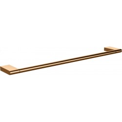 Πετσετοθήκη 45cm Warm Bronze PVD σταθερή από ορείχαλκο μονή, χρώμα: Μπρονζέ επιφάνεια: Γυαλιστερή Πετσετοθήκες