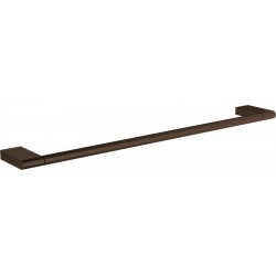 Πετσετοθήκη 45cm Dark Bronze σταθερή από ορείχαλκο μονή, χρώμα: Μπρονζέ επιφάνεια: Βουρτσισμένη Πετσετοθήκες