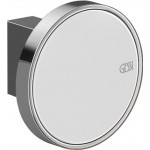 Hook Flat wall mounted material: Brass single, color: Chrome surface: Glossy Hooks