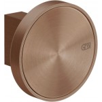 Άγκιστρο από ορείχαλκο μονό Copper Brushed Pvd, χρώμα: Μπρονζέ επιφάνεια: Βουρτσισμένη Άγκιστρα