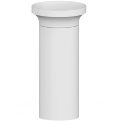 Νιπτήρας επιδαπέδιος 44,5x44,5x90 από crystal plant Matte White, χρώμα: Λευκό επιφάνεια: Ματ Επιδαπέδιοι