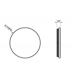 Cap Matte Ocra (Σετ 5 τεμ) material: Brass Plumbing caps