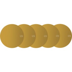 Καπάκι λαβής μπαταρίας Matte Ocra (Σετ 5 τεμ) από ορείχαλκο Καπάκια