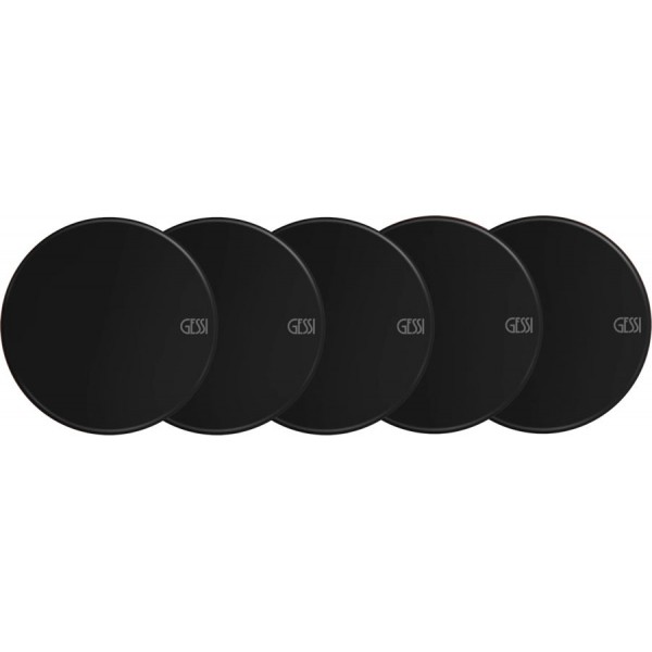 Καπάκι λαβής μπαταρίας Matte Black (Σετ 5 τεμ) από ορείχαλκο Καπάκια